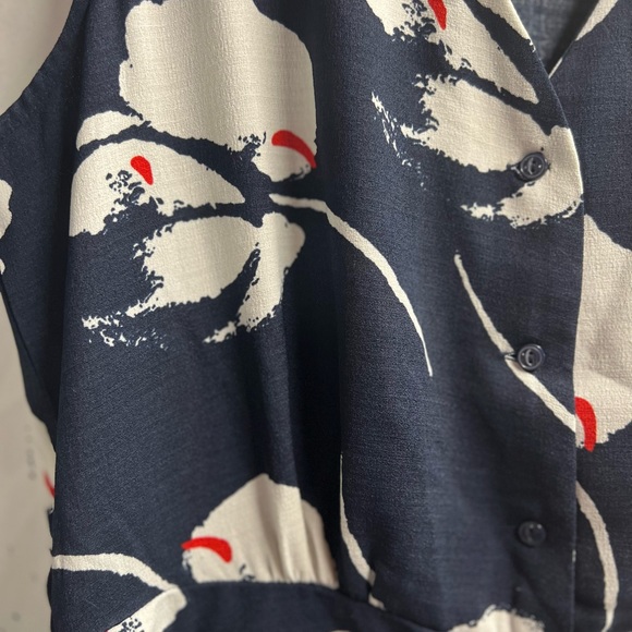 Beautiful Floral A-Line Dress (with POCKETS!) - Picture 5 of 5